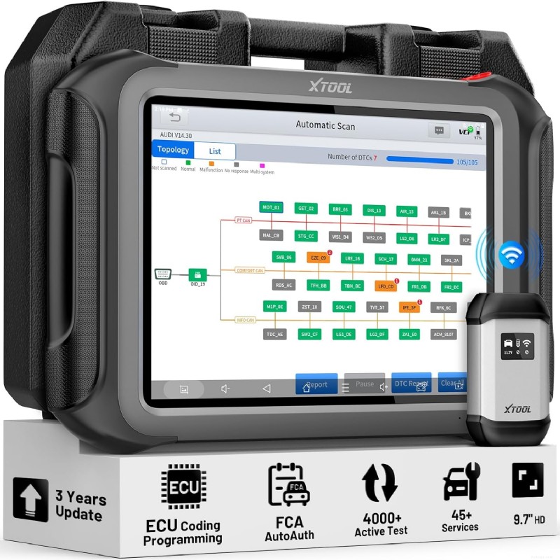 Topp 5 XTOOL OBD2-skannrar för 2026:Expertval och ärliga recensioner 