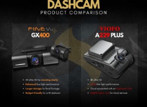 FineVu GX400 vs Viofo A229:Expertjämförelse av dubbelkanaliga Dash Cams 