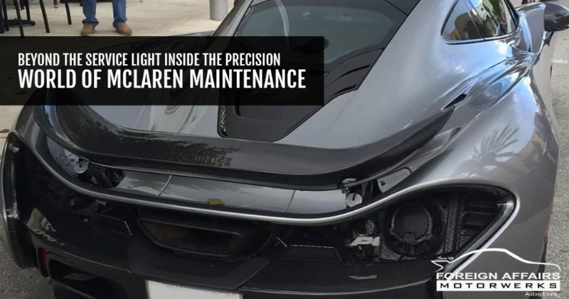 McLaren Underhåll:Precision Beyond the Service Light 