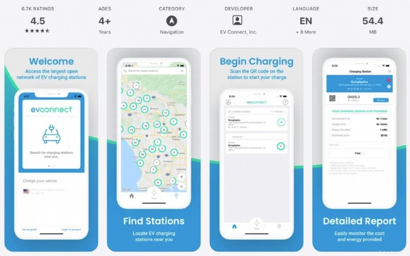 EV Connect vs. ledande EV-laddningsappar:2026 Funktionsjämförelse 