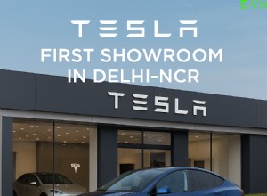 Tesla utökar sitt fotavtryck i Indien:Lanserar första Delhi-NCR Showroom i Aerocity 