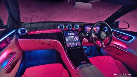 2022 Mercedes-Benz C-klass C200 interiör – lyx, komfort och banbrytande design 