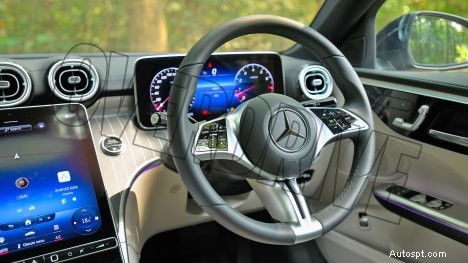 2022 Mercedes-Benz C-klass C200 interiör – lyx, komfort och banbrytande design 