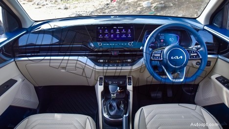 2022 Kia Carens Luxury Plus – 7-sitsig, 1,5 liters motor, 6-växlad automatisk interiör 