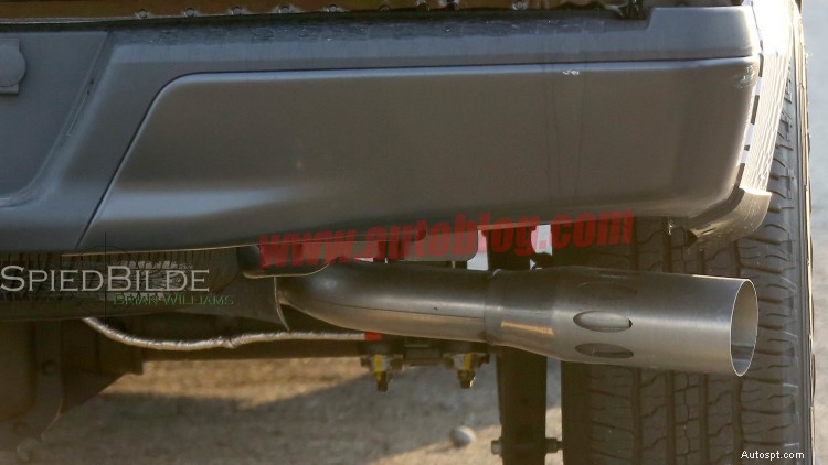 Ford F-150 Prototyp drivs av en Land Rover Turbo-Diesel V6-motor 