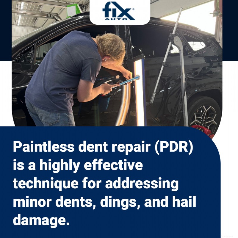 Expert reparation av målarfria bucklor för hagelskador – Tucson, AZ 