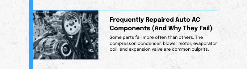 Expert bilreparation av luftkonditionering i Dallas, TX – Snabb och pålitlig service 