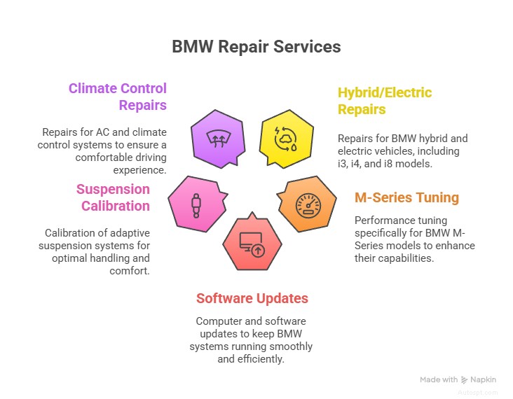 Expert BMW underhåll och reparationer i Dallas – Precisionsservice 