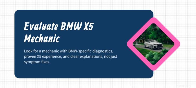 Expert BMW X5-reparationer i Plano, Dallas och White Rock – Certifierad diagnostik och fullsystemservice 