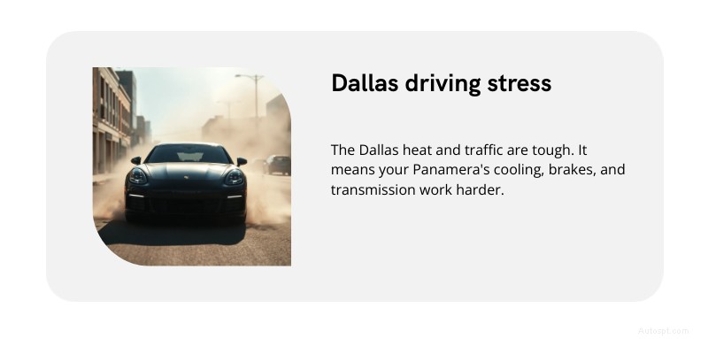 Dallas Porsche Panamera Serviceguide:Årsmodell och insikter i drivlinan 