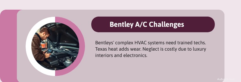 Bentley A/C Service i Dallas/Plano:Expertvägledning före bokning 