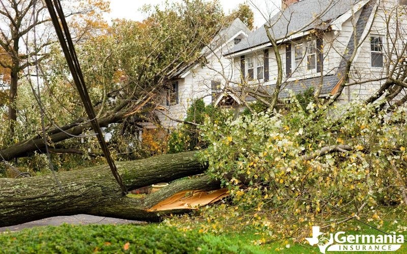 Stormskadeanspråk:Hur man arkiverar och bygger om efter en Texas Thunderstorm 