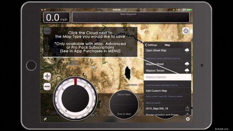 Bästa Offline Off-Road GPS och navigationssystem i Australien 