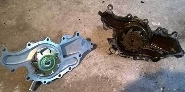 Känner igen de höga ljuden från en felaktig vattenpump 