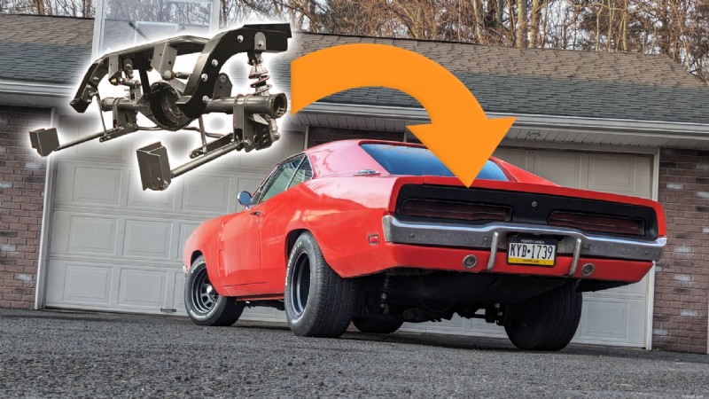 Förvandla en 1969 Dodge Charger:Framgångsrik Heidts 4-länks uppgradering av bakfjädring 