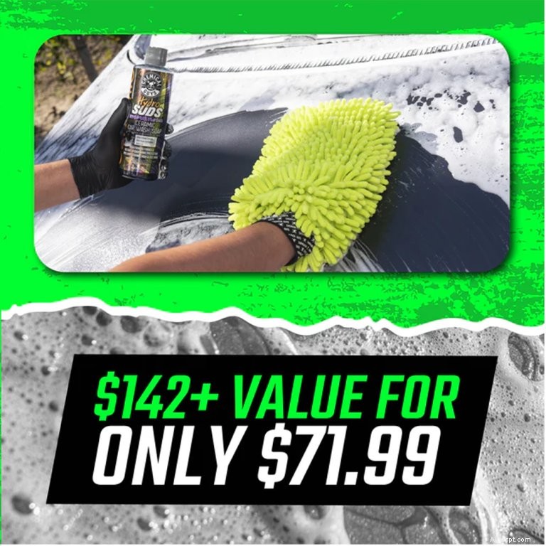 Spara 50 % på Chemical Guys Wash, Dry &Shine Kit – Exklusivt Cyber Monday-erbjudande 