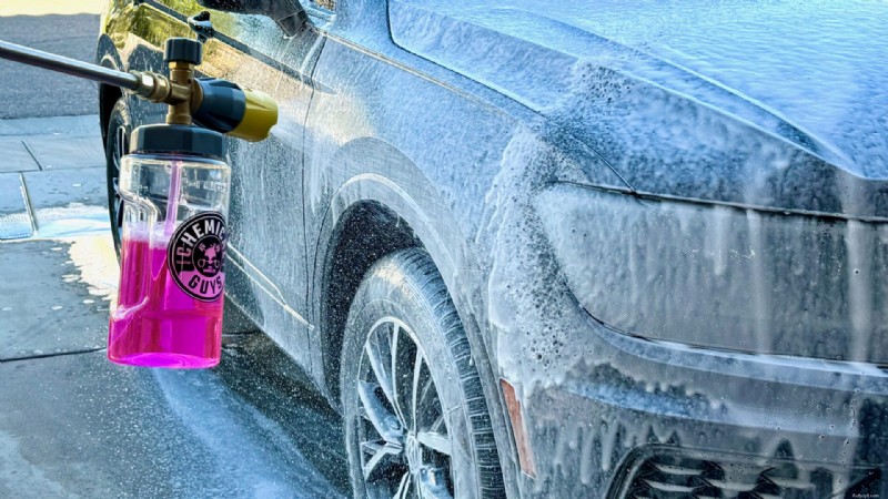 Chemical Guys Big Mouth Foam Cannon &Mr Pink Foam Party Review:En premium biltvättupplevelse 